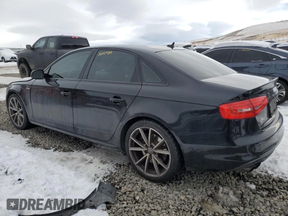 2015 Audi S4 Premium Plus with VIN WAUBGAFL9FA097520, listed as a Copart auction lot 38242984 with 68,595 mi miles and Salvage Title. Bid and sale history available at carsss.com. Image 2.