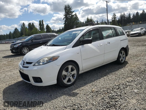 2007 Mazda 5 Touring with VIN JM1CR293970145575, listed as a Copart auction lot 62800145 with 139,286 mi miles and Salvage title. Bid and sale history available at DreamBid. Image 1.