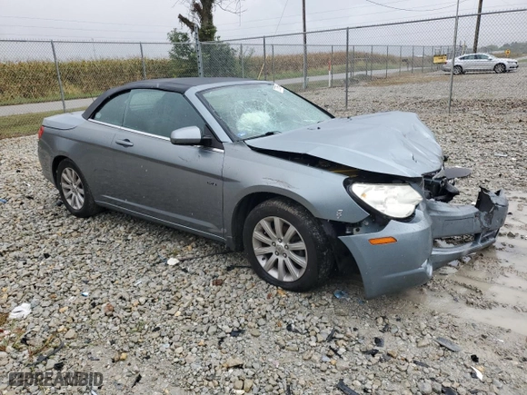 2010 Chrysler Sebring Touring with VIN 1C3BC5ED5AN181436, listed as a Copart auction lot 72769554 with 0 mi miles and Salvage Title. Bid and sale history available at carsss.com. Image 4.