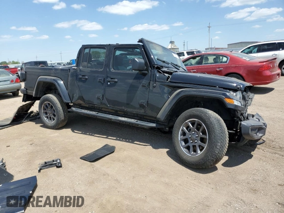 2021 Jeep Gladiator 80th Anniversary с VIN 1C6HJTAG2ML513632, выставлен на аукционе Copart как лот 57140595 с пробегом Не указан миль и Списание • Salvage title. История ставок и продаж доступна на DreamBid. Изображение 4.
