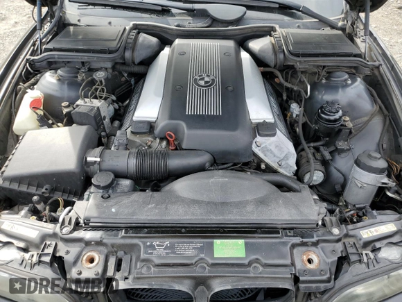 2002 BMW 5 Series 540iA with VIN WBADN63432GN85541, listed as a Copart auction lot 53723715 with 0 mi miles and Salvage Title. Bid and sale history available at carsss.com. Image 11.