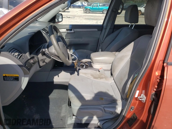 2009 Kia Borrego EX with VIN KNDJH741995016934, listed as a Copart auction lot 50734285 with 190,800 mi miles and Salvage Title. Bid and sale history available at DreamBid. Image 7.