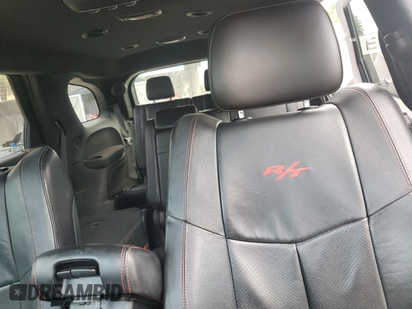 2015 Dodge Durango R/T with VIN 1C4SDHCT1FC891781, listed as a Copart auction lot 62664555 with 107,573 mi miles and Salvage title. Bid and sale history available at DreamBid. Image 10.
