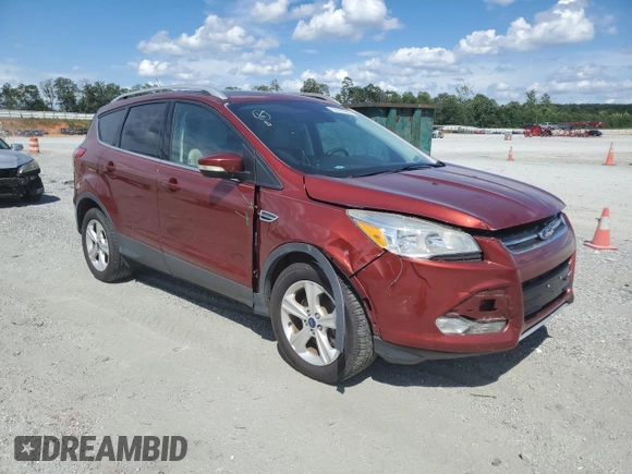 2015 Ford Escape Titanium with VIN 1FMCU0J93FUA66179, listed as a Copart auction lot 65235585 with 82,889 mi miles and Salvage title. Bid and sale history available at DreamBid. Image 4.
