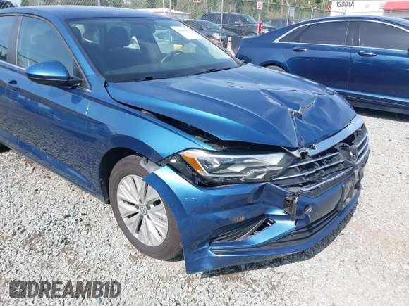 2019 Volkswagen Jetta S with VIN 3VWC57BU6KM148433, listed as a IAAI auction lot 42485665 with 54,984 mi miles and . Bid and sale history available at DreamBid. Image 6.
