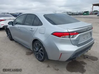 2021 Toyota Corolla SE with VIN JTDS4MCE4MJ055823, listed as a IAAI auction lot 41673759 with 78,747 mi miles. Bid and sale history available at carsss.com. Image 3.