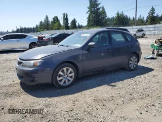 2009 Subaru Impreza i with VIN JF1GH61689H825642, listed as a Copart auction lot 66012575 with 128,756 mi miles and Salvage title. Bid and sale history available at DreamBid. Image 1.