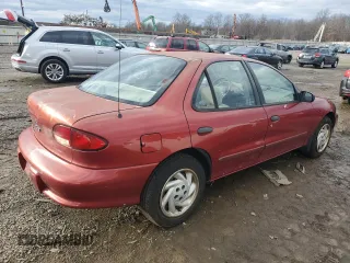 1999 Chevrolet Cavalier LS with VIN 1G1JF5246X7217238, listed as a Copart auction lot 86371484 with 142,801 mi miles and Salvage Title. Bid and sale history available at carsss.com. Image 4.