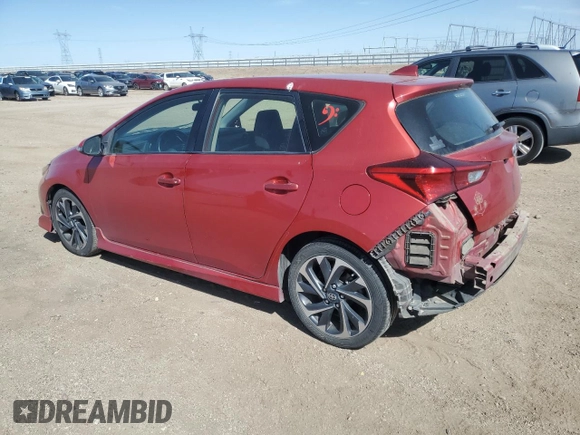 2016 Scion iM z VIN JTNKARJE8GJ507622, wystawiony jako Copart lot #51681395 z przebiegiem 157 116 mil mil oraz Szkody całkowita. Historia ofert i sprzedaży dostępna na DreamBid. Obrazek 2.