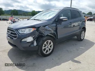 2021 Ford EcoSport SE with VIN MAJ6S3GL4MC437323, listed as a Copart auction lot 56858455 with 35,062 mi miles and Salvage title. Bid and sale history available at DreamBid. Image 1.