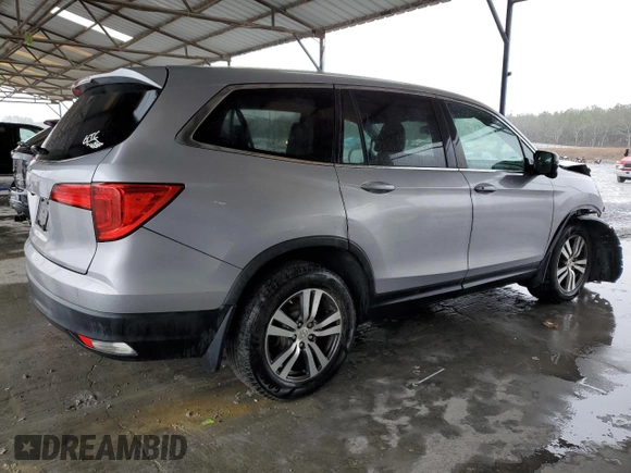 2016 Honda Pilot EX-L z VIN 5FNYF5H57GB034222, wystawiony jako Copart lot #45082095 z przebiegiem 132 745 mil mil oraz Szkoda całkowita • Salvage title. Historia ofert i sprzedaży dostępna na DreamBid. Obrazek 3.