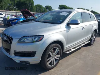 2014 Audi Q7 Premium Plus with VIN WA1LGAFE8ED007158, listed as a IAAI auction lot 42212664 with 120,934 mi miles and . Bid and sale history available at DreamBid. Image 18.