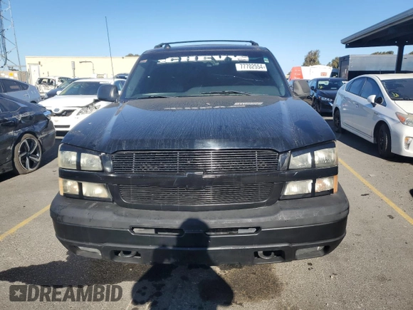 2004 Chevrolet Avalanche Z66 with VIN 3GNEC12T94G198113, listed as a Copart auction lot 77702554 with 0 mi miles and Clean Title. Bid and sale history available at carsss.com. Image 5.