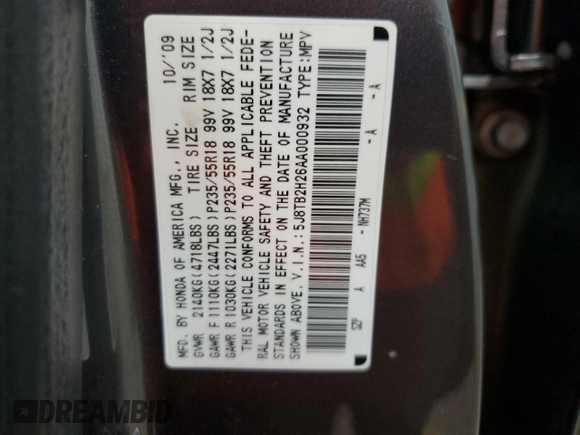 2010 Acura RDX with VIN 5J8TB2H26AA000932, listed as a Copart auction lot 70211954 with 199,671 mi miles and Salvage Title. Bid and sale history available at carsss.com. Image 14.