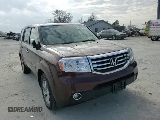 2013 Honda Pilot EX-L with VIN 5FNYF4H5XDB024483, listed as a Copart auction lot 48504835 with 214,652 mi miles and Salvage Title. Bid and sale history available at carsss.com. Image 12.