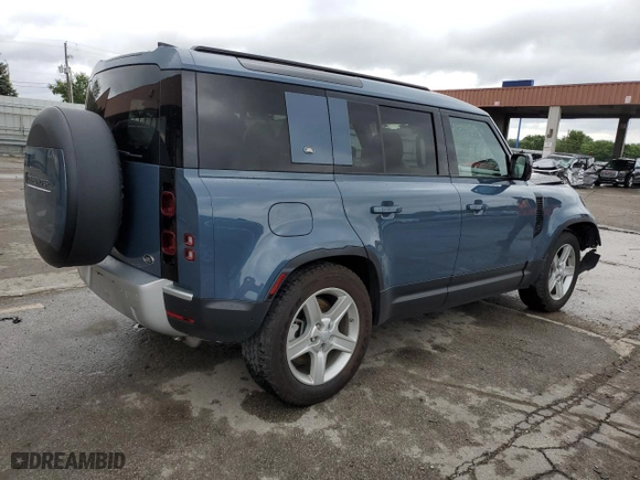2020 Land Rover Defender SE with VIN SALEP7EU2L2019060, listed as a Copart auction lot 57753203 with 48,808 mi miles. Bid and sale history available at carsss.com. Image 3.