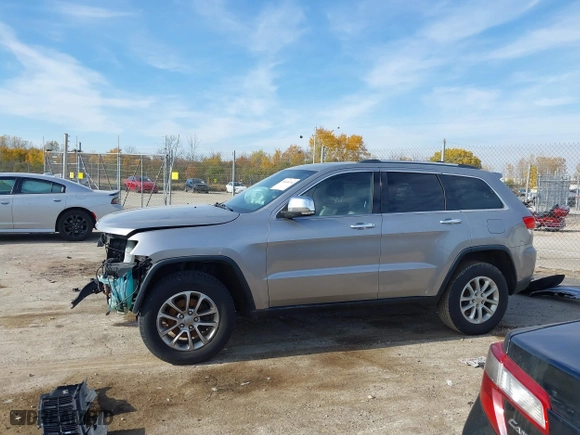 2014 Jeep Grand Cherokee Limited with VIN 1C4RJFBG4EC579551, listed as a IAAI auction lot 40656764 with 132,080 mi miles. Bid and sale history available at carsss.com. Image 14.