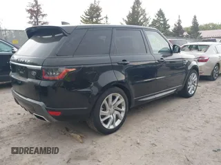 2018 Land Rover Range Rover Sport with VIN SALWR2RE4JA813646, listed as a IAAI auction lot 42257714 with 49,038 mi miles and . Bid and sale history available at DreamBid. Image 4.