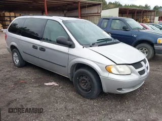 2004 Dodge Caravan SE with VIN 1D4GP24RX4B593376, listed as a IAAI auction lot 41844299 with 281,702 mi miles. Bid and sale history available at carsss.com. Image 1.