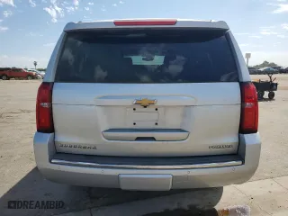 2020 Chevrolet Suburban Premier with VIN 1GNSCJKC0LR216855, listed as a Copart auction lot 72287114 with 94,642 mi miles and Salvage Title. Bid and sale history available at carsss.com. Image 6.