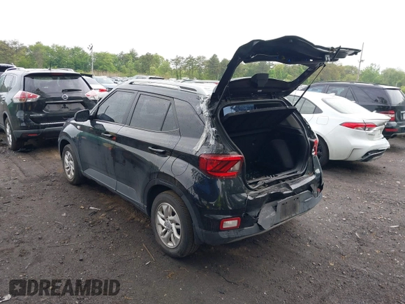 2020 Hyundai Venue SEL with VIN KMHRC8A34LU058417, listed as a IAAI auction lot 42235831 with 69,893 mi miles and . Bid and sale history available at DreamBid. Image 3.
