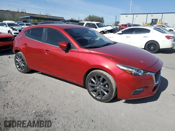 2018 Mazda 3 Touring z VIN 3MZBN1L3XJM170349, wystawiony jako Copart lot #55283645 z przebiegiem 167 930 mil mil oraz Szkoda całkowita • Salvage title. Historia ofert i sprzedaży dostępna na DreamBid. Obrazek 4.