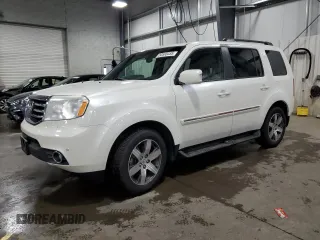 2012 Honda Pilot Touring with VIN 5FNYF4H96CB076615, listed as a Copart auction lot 50566455 with 159,877 mi miles and Salvage Title. Bid and sale history available at carsss.com. Image 1.
