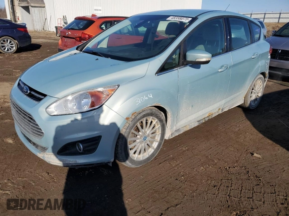 2013 Ford C-Max SEL z VIN 1FADP5BU6DL527819, wystawiony jako Copart lot #48358075 z przebiegiem 164 917 mil mil oraz Czysty tytuł • Clean title. Historia ofert i sprzedaży dostępna na DreamBid. Obrazek 1.