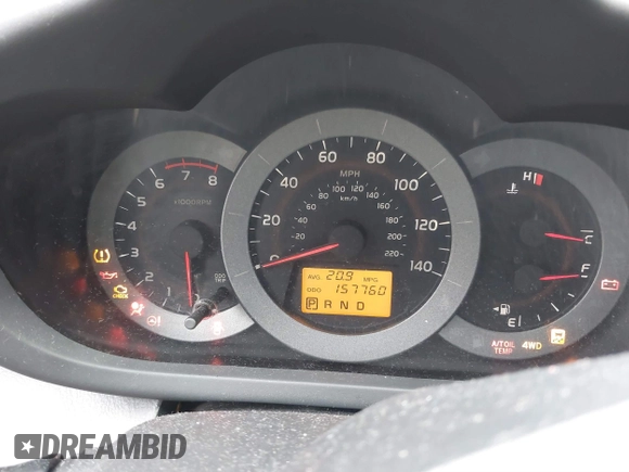 2011 Toyota RAV4 Sport with VIN JTMRF4DV6B5043105, listed as a IAAI auction lot 41546015 with 157,760 mi miles. Bid and sale history available at carsss.com. Image 15.