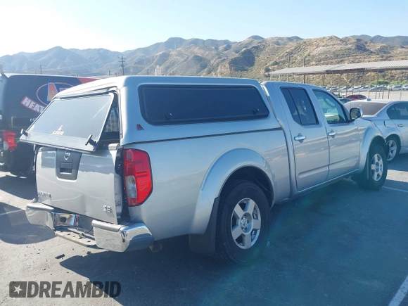 2008 Nissan Frontier SE with VIN 1N6AD09U68C425017, listed as a IAAI auction lot 42393947 with Not provided miles and . Bid and sale history available at DreamBid. Image 4.