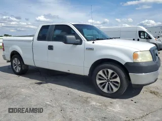 2008 Ford F-150 XL with VIN 1FTPX12598KD37758, listed as a Copart auction lot 62868375 with 307,603 mi miles and Clean title. Bid and sale history available at DreamBid. Image 4.