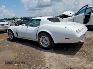 1974 Chevrolet Corvette with VIN 1Z37J4S419559, listed as a Copart auction lot 61386825 with 29,975 mi miles and Salvage title. Bid and sale history available at DreamBid. Image 2.