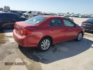 2010 Toyota Corolla with VIN 1NXBU4EE5AZ292906, listed as a Copart auction lot 52550065 with 155,935 mi miles and Salvage Title. Bid and sale history available at carsss.com. Image 3.