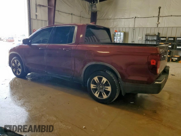 2017 Honda Ridgeline RTL with VIN 5FPYK2F51HB003649, listed as a Copart auction lot 61043865 with 75,453 mi miles and Clean title. Bid and sale history available at DreamBid. Image 2.