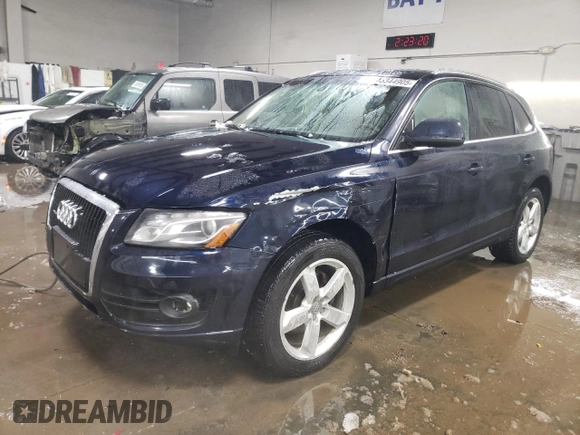 2010 Audi Q5 with VIN WA1LKBFP6AA005040, listed as a Copart auction lot 45344905 with 134,469 mi miles and Salvage title. Bid and sale history available at DreamBid. Image 1.
