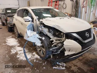 2020 Nissan Murano SL z VIN 5N1AZ2CS3LN149203, wystawiony jako IAAI lot #41421816 z przebiegiem 38 867 mil mil oraz . Historia ofert i sprzedaży dostępna na DreamBid. Obrazek 1.