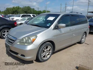 2007 Honda Odyssey EX-L z VIN 5FNRL38797B413208, wystawiony jako IAAI lot #42290074 z przebiegiem 196 678 mil mil oraz . Historia ofert i sprzedaży dostępna na DreamBid. Obrazek 2.