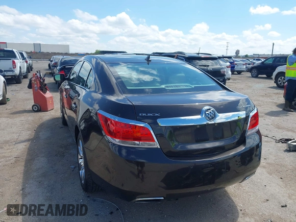 2013 Buick LaCrosse Premium 1 with VIN 1G4GF5E38DF197317, listed as a IAAI auction lot 42217095 with 202,520 mi miles and . Bid and sale history available at DreamBid. Image 3.