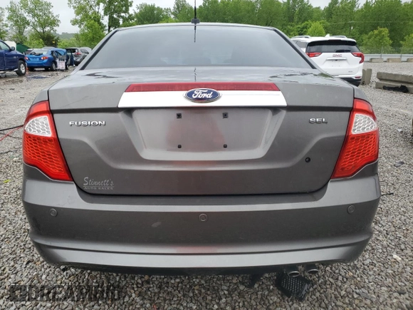 2012 Ford Fusion SEL с VIN 3FAHP0JA1CR262268, выставлен на аукционе Copart как лот 54453065 с пробегом 206 159 миль миль и На запчасти • Non repairable. История ставок и продаж доступна на DreamBid. Изображение 6.
