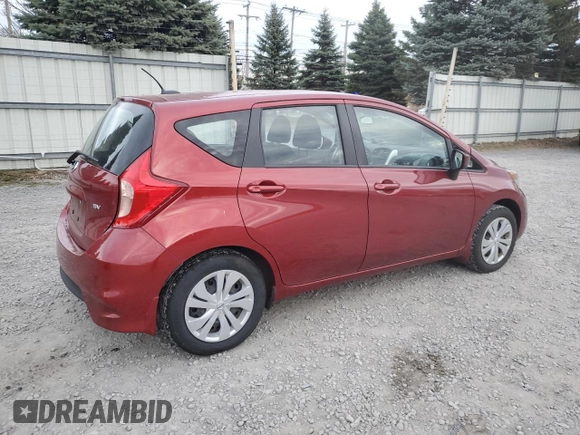 2018 Nissan Note SV with VIN 3N1CE2CP0JL355860, listed as a Copart auction lot 80951274 with 44,918 mi miles and Salvage title. Bid and sale history available at DreamBid. Image 3.