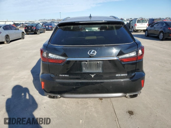 2016 Lexus RX 350 with VIN 2T2ZZMCA0GC031754, listed as a Copart auction lot 46179305 with 166,745 mi miles and Salvage Title. Bid and sale history available at DreamBid. Image 6.