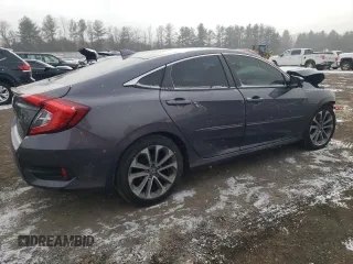 2017 Honda Civic Sedan EX-L with VIN 2HGFC1F72HH645642, listed as a Copart auction lot 46024185 with 108,582 mi miles and Salvage Title. Bid and sale history available at carsss.com. Image 3.
