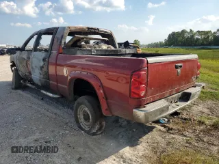 2007 Dodge Ram 2500 SLT with VIN 3D7KS29C37G755019, listed as a Copart auction lot 72387414 with 0 mi miles and Non Repairable. Bid and sale history available at carsss.com. Image 2.