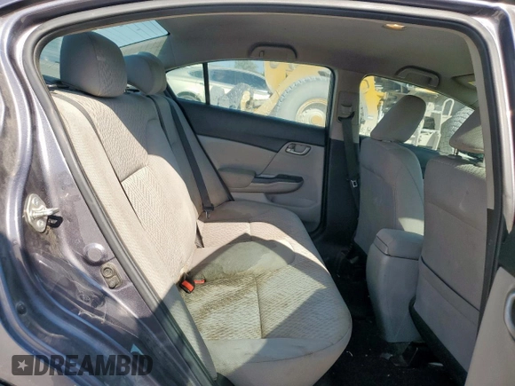 2014 Honda Civic Sedan LX with VIN 19XFB2F59EE057461, listed as a Copart auction lot 53430745 with 163,586 mi miles and Salvage Title. Bid and sale history available at carsss.com. Image 10.
