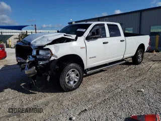 2020 Ram 2500 Tradesman with VIN 3C6UR5HJ7LG248383, listed as a Copart auction lot 83385054 with 55,688 mi miles and Non Repairable. Bid and sale history available at carsss.com. Image 1.