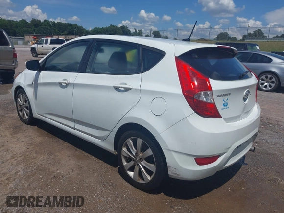 2012 Hyundai Accent SE with VIN KMHCU5AE7CU045860, listed as a IAAI auction lot 42739290 with 195,904 mi miles and . Bid and sale history available at DreamBid. Image 3.