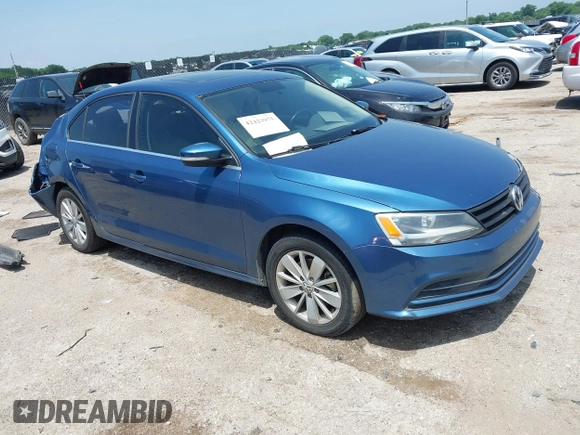 2015 Volkswagen Jetta SE with VIN 3VWD17AJ3FM260636, listed as a IAAI auction lot 42423975 with 129,377 mi miles and . Bid and sale history available at DreamBid. Image 1.