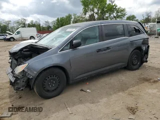 2013 Honda Odyssey LX z VIN 5FNRL5H24DB030742, wystawiony jako Copart lot #54454085 z przebiegiem 140 753 mil mil oraz Szkoda całkowita • Salvage title. Historia ofert i sprzedaży dostępna na DreamBid. Obrazek 1.