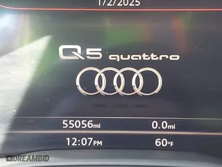 2019 Audi Q5 Premium Plus with VIN WA1BNAFY5K2063433, listed as a IAAI auction lot 41233819 with 55,056 mi miles. Bid and sale history available at carsss.com. Image 15.