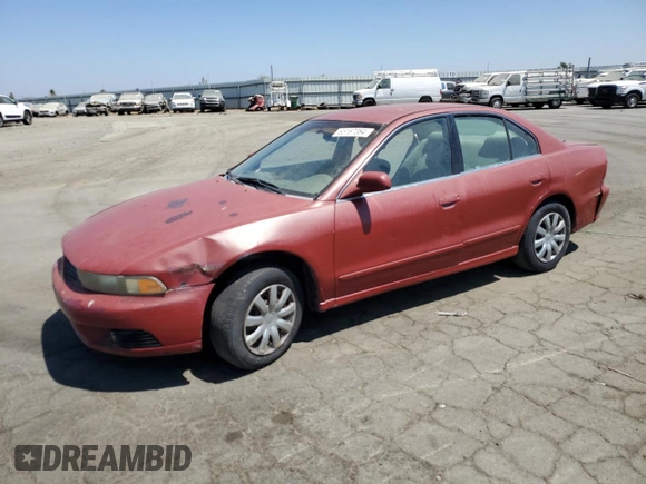 2003 Mitsubishi Galant ES z VIN 4A3AA46G33E068486, wystawiony jako Copart lot #65167364 z przebiegiem 184 880 mil mil oraz Szkoda całkowita • Salvage title. Historia ofert i sprzedaży dostępna na DreamBid. Obrazek 1.